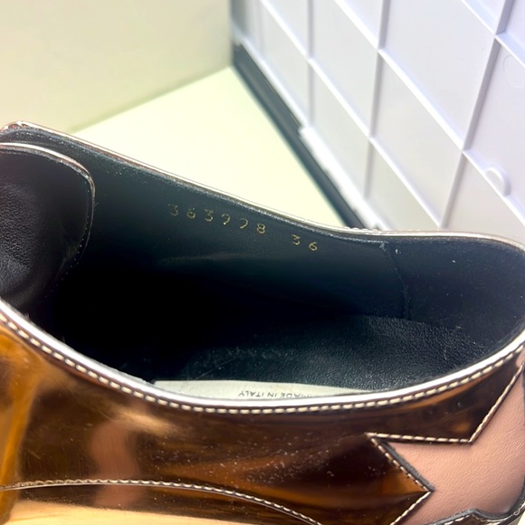 Stella McCartney Women's Elyse Star Cutout Wedge pink stars platforms 5.5-6 - Picture 15 of 16